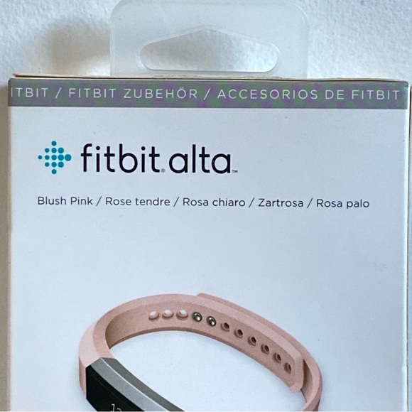 Fitbit Alta Leather Accessory Band Blush Pink. Large. New sealed package. - Picture 4 of 4